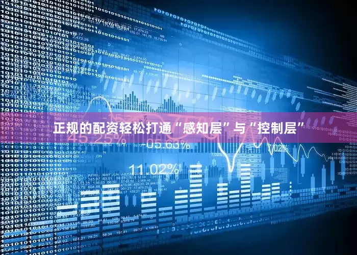 正规的配资轻松打通“感知层”与“控制层”